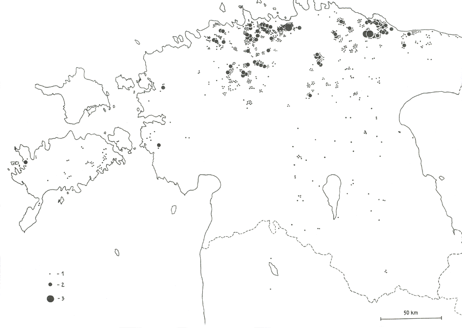 Lohukivide levik Eestis